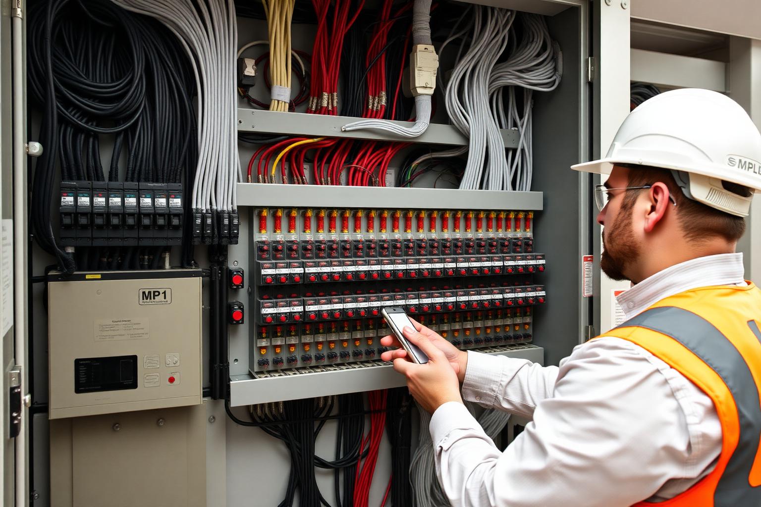 MEP electrical panel design