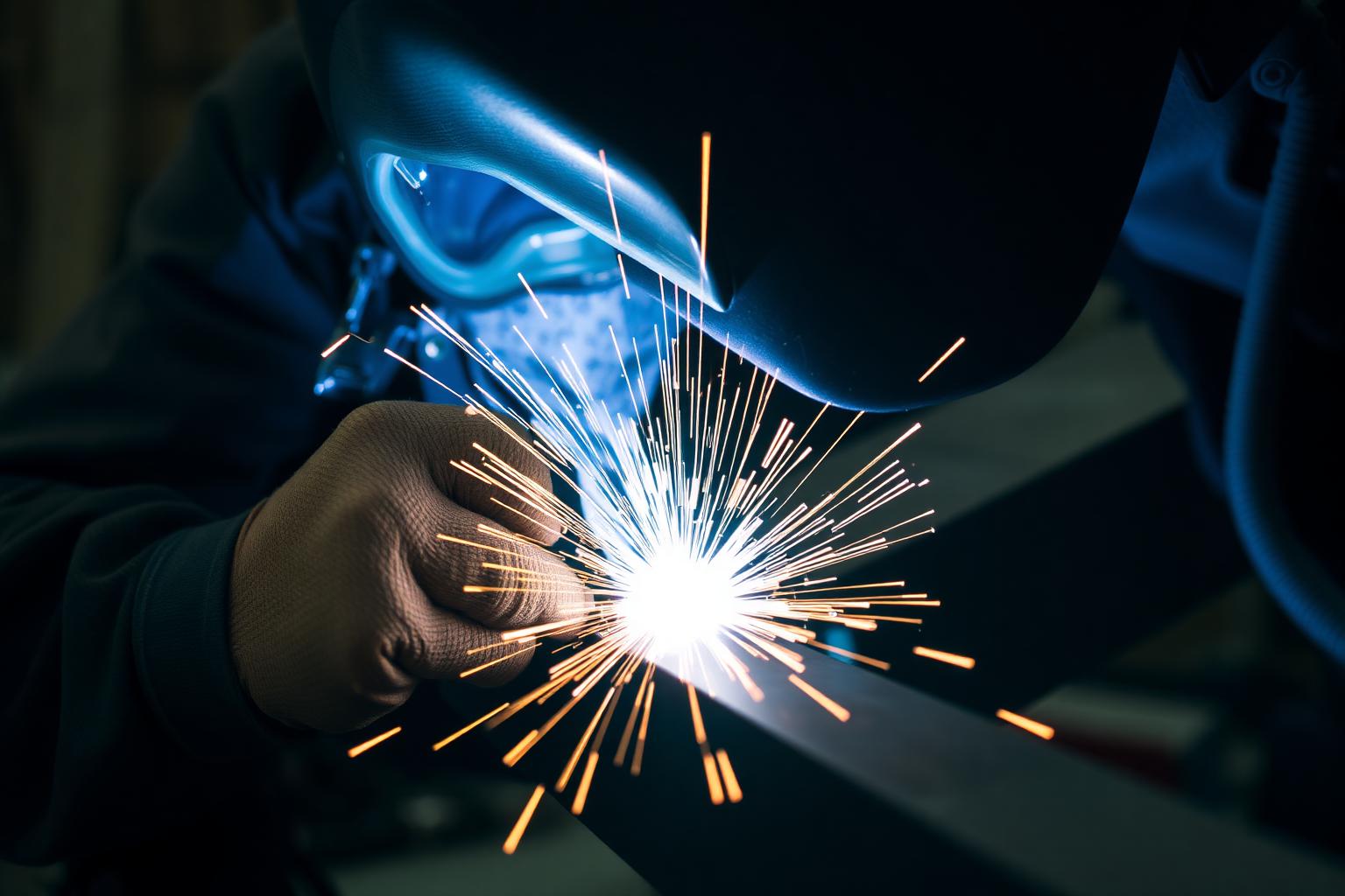Structural steel welding